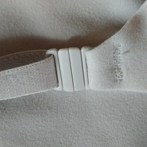 Victoria's Secret Push Up Bra 34DD Light Gray Neutral - Picture 3 of 7